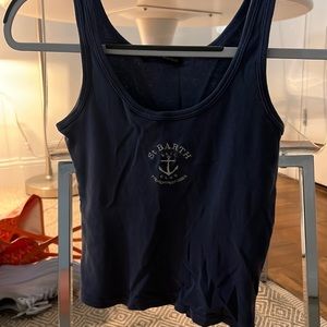 Brandy St. Barths Tank 🩵🩵